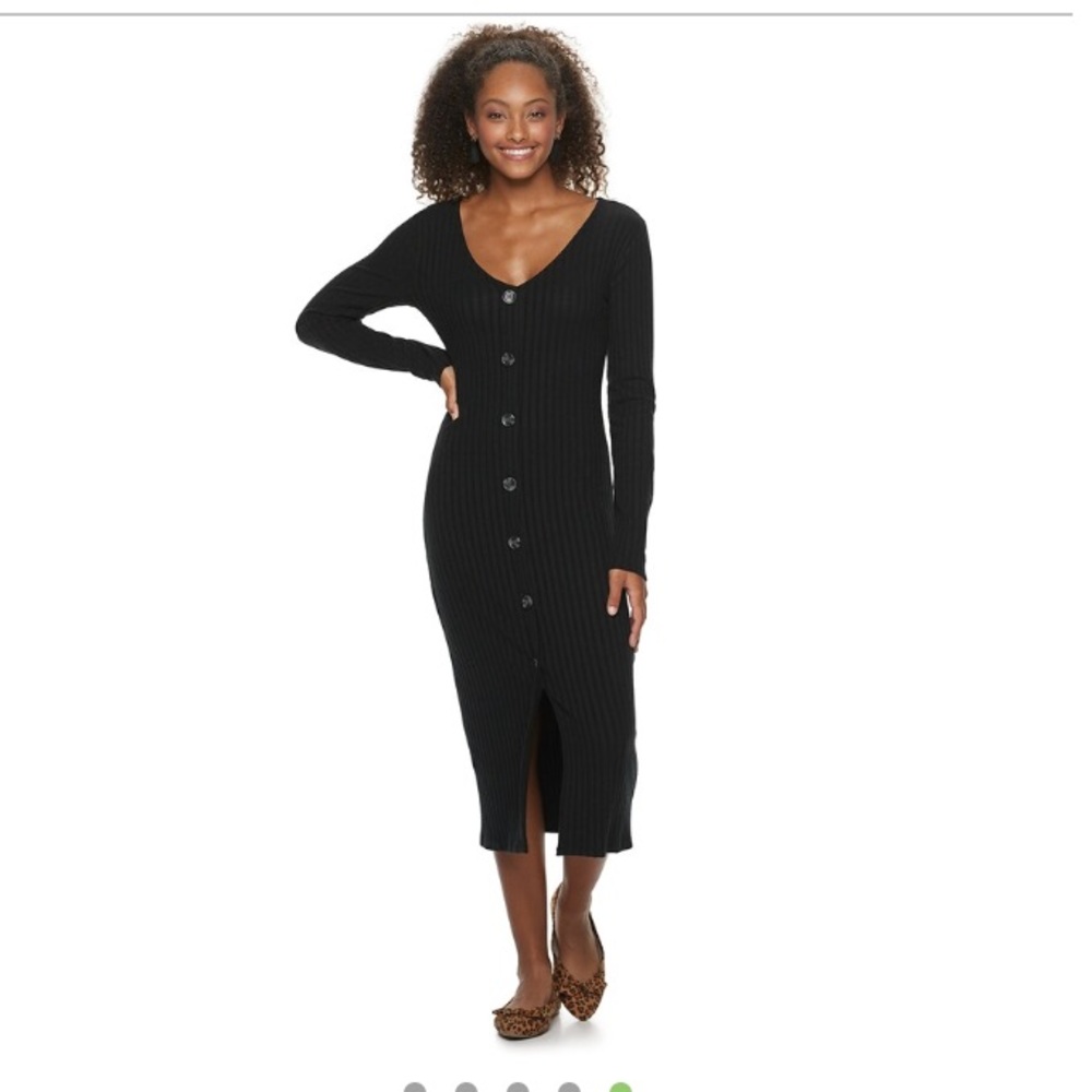 Black Midi Dress